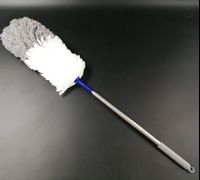 household telescopic detachable microfiber cleaning duster extendable powder duster