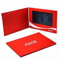 Customized printing 7 inch lcd screen video brochure for advertising