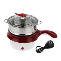 Convenient and Portable Cooker Pot Stainless Steel Panci Set Electric Frying Pan with lug Steamer Layer