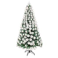 Christmas decorations Christmas tree 60-300cm two-color pinecone fiber optic Tree Christmas LED light tree