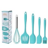 Amazon Top Selling Multifunction 5 Piece Food Grade Home and Kitchen Accessories Kitchen Tools Silicone Cooking Utensils