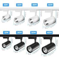 lighting track 30W adjustable track light/dimmable led track lighting,led track light 40W/led track lighting