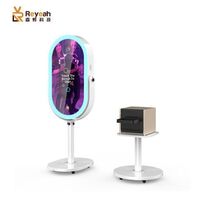 Touch Screen Magic Mirror Photo Booth For Sale Selfie Fotomation Station Portable Photo Booth