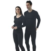 High Quality Bamboo wholesale long Johns set sleeve crew neck Cotton Thermal Underwear Mens Long Johns