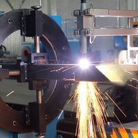 steel structure processing machine CNC pipe and tube cutting drilling machine plasma cutting machine