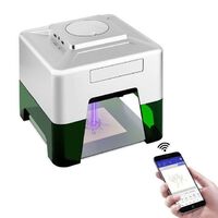 APP Mini Laser Engraving Machine DIY Various Materials Engraving Machine 100x90 mm wireless Smart Laser cutter Engraver