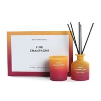 M&SENSE Aroma Fragrance Oil Unique Design Reed Diffuser Candle Gift Box Set