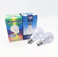 Manufactures a55 e27 incandescent bulb 100w 110V 220V clear light bulbs