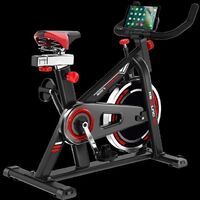 professional spin bike Drive Bicycle LCD Monitor and Mobile phone tube Heart Rate With Comfortable Adjustable Seat