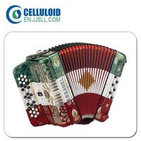 Colorful Celluloid Musical Instruments Accordion Wraps