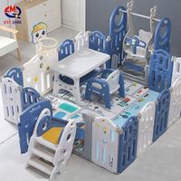 high quality safety children play fence attractive plastic indoor baby playard, baby playpen