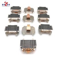 Custom shape 180W led cooling radiator fin heatsink heat pipe heat sinks