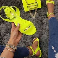 2020 Fashion Style Women Sandals Summer Jelly Slides Sandals For Women