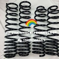 4x4 offroad shock absorber springs 4" lifting coil springs front and rear springs set for Jeep Wrangle Rubincon