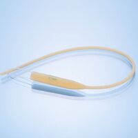 28cm 40cm Latex Nelaton Silicone Coated Urethral Catheter