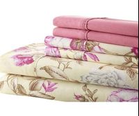 China Factory Supply bella rosa print microfiber bed sheet