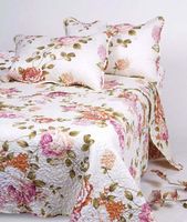 3PCS Custom Color Printed Flower Patchwork Bed Sheet Designs