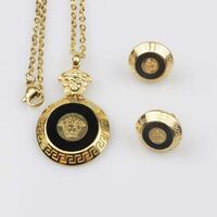 Newest design coin pendant jewelry stainless steel jewelry set jewelry american style for women