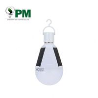 hot sale e27 7w 12w solar rechargeable led emergency light