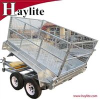 Australian Standard Heavy Duty Tandem Dump Box Cage Trailer