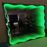 Customized 3D Design Tunnel LED Infinite Mirror for Bars Stage Lighting Entertainment Venues Etc.