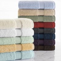 Wholesale Extra Large Home Environment Solid Color Dobby Pattern Ring Spun Soft 100% Egyptian Cotton Terry Bath Towels