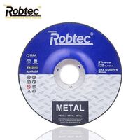 ROBTEC 4.5 inch 115*6.0*22.2mm abrasive grinding wheels for metal Stainless steel cutting disc for angle grinders abrasive discs