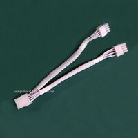 8 Pin Female to Dual 8P(6+2)pin Male Extention Power Cable PCIe PCI Express