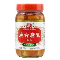 Chinese Food 335g Fermented Bean Curd Spicy And Tasty For Sale