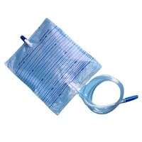 China factory price medical 750ml 1000ml 2000ml luxury urine collection drainage bag for adult