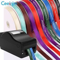 Colorful ribbon printing roll to roll digital ribbon printer satin ribbon printer