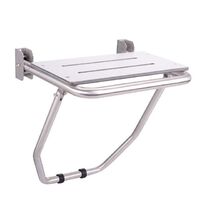 Stainless Steel Shower Chair Medical Wall Mounted Fold Up Shower Seat