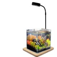 Full Spectrum LED Light mini fits Aquarium Nano Tank for fish plant tank landscaping spotlight