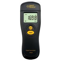 Digital Tachometer Rotational Speed Meter Tach RPM Tester Motor LCD Non-Contact photoelectric Speedometer Measuring 2.5~99999RPM