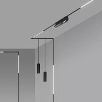 2020 new trend adjustable track magnetic Linear lighting