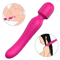 S-HANDE Soft silicone remote control body massager wand vibrating massage machine