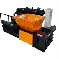 Y81T-200 full-automatic hydraulic scrap metal baler equipment for aluminum copper steel and other metal