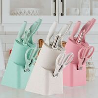 Good Selling Pink Color Light Yellow Color Chocolate Color Knife Sets