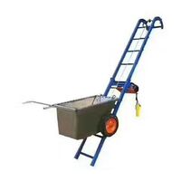 11KW Bucket elevator Construction site climbing tiger feeding hoist Highway ramp truck Transport mortar aerated brick