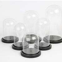 Wholesale Display Decorative Jar Container Glass Dome Cloche For Candles