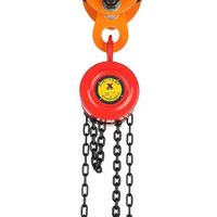 Round hand mini manual hand chain hoist weighing machine