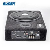 suoer subwoofer under seat slim woofer 8 inch subwoofer car audio SPL active power car subwoofer