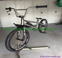 Titanium BMX BIKE frame with integrated head tube Ti BMX bicycle frame with special dropout XACD Ti bike frame