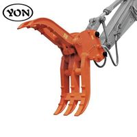 hotselling design Y08 SK330 hydraulic log grapple for stones