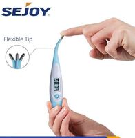 Oral armpit flexible probe digital thermometer