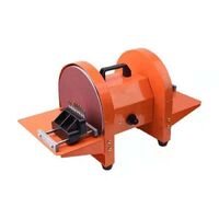 Electric wool shears blade sharpener desktop double-head disk sander sand paper machine polishing machine