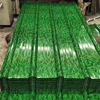 4x8 sea green color Corrugated galvalume AZ150 metal sheet for lobster farming