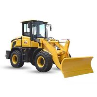 2021 Design 1.4 Ton LT914 Front End Mini Wheel Loader With Snow Plow