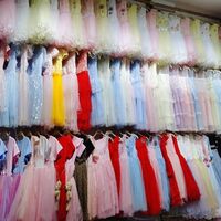 2021 New 2-13 year old girls summer dress Bubble sleeve Chiffon foreign air warm sweet gauze dress princess dress