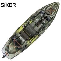 Sikor 2021 Sell Like Hot Sit On Top Fishing canoe/kayak Single Person Plastic Angler Sit-On Fishing Kayak For Fast & Furious